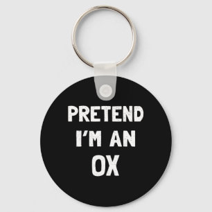 Ox Halloween Shirt Costume Funny Gift Men Women Key Ring