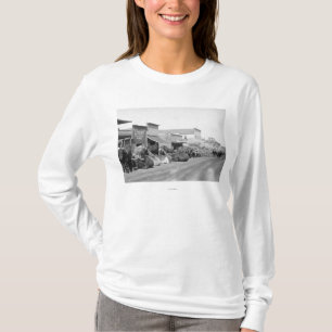 Ox Teams along Main Street of Sturgis Photograph T-Shirt