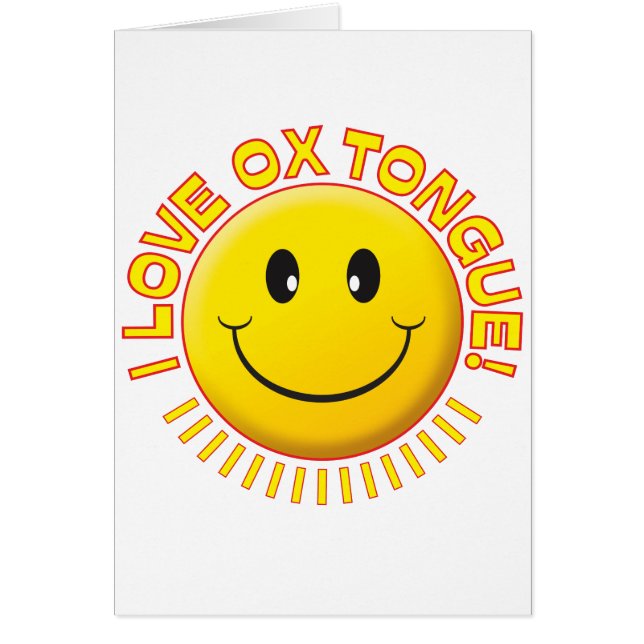 Ox Tongue Smile (Front)