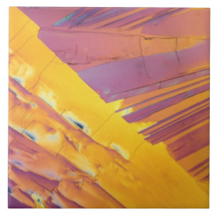 Oxalic Acid Crystals Ceramic Tile