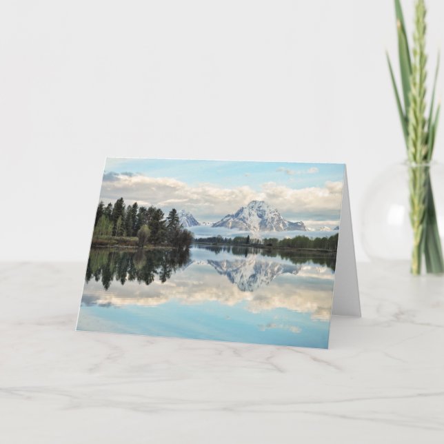 Oxbow Bend Reflection Card (Front)