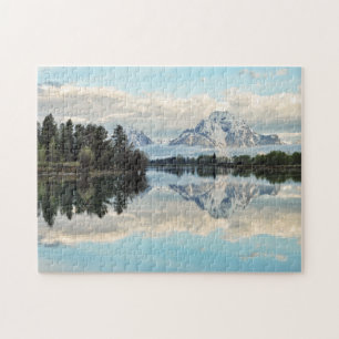 Oxbow Bend Reflection Jigsaw Puzzle