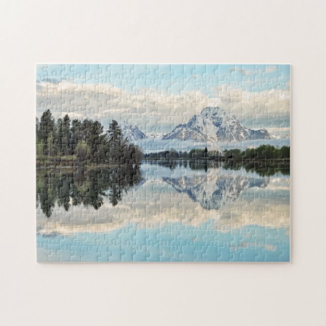 Oxbow Bend Reflection Jigsaw Puzzle (Horizontal)