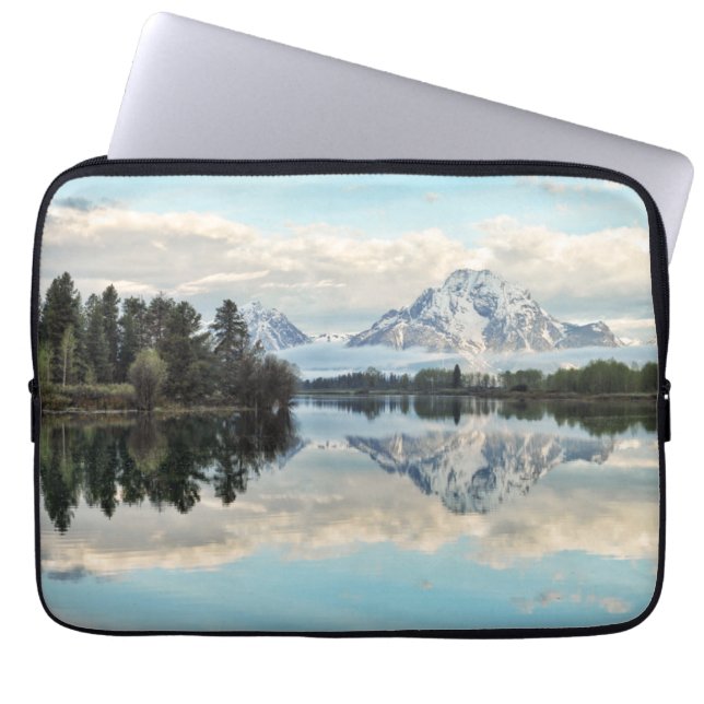 Oxbow Bend Reflection Laptop Sleeve (Front)