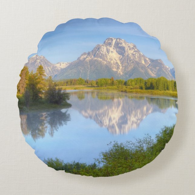 Oxbow Bend Round Cushion (Front)
