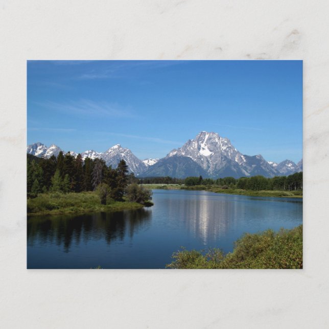 Oxbow Bend Snake River Grand Teton National Park Postcard (Front)