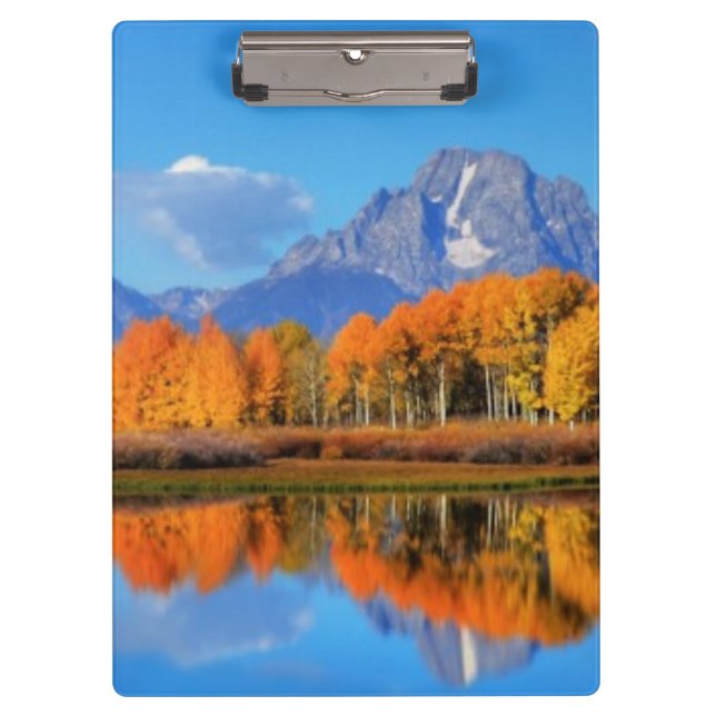 Oxbow Bend Sunrise Clipboard (Front)