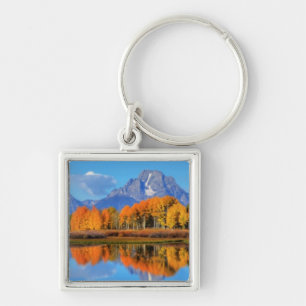Oxbow Bend Sunrise Key Ring