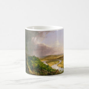 Oxbow River Seen from Mount Holyoke, Massachusetts Coffee Mug