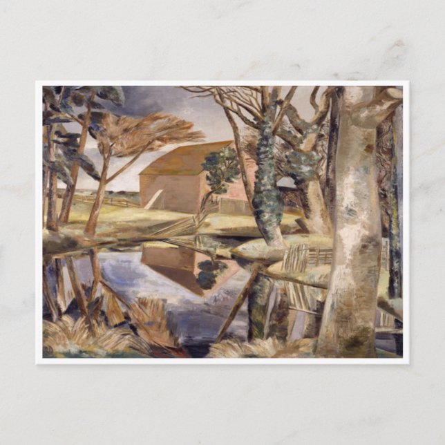 Oxenbridge Pond (1927-28 Postcard (Front)