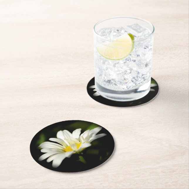 Oxeye Daisy Round Coaster (Insitu)