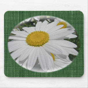 Oxeye Daisy Wildflower Floral Items Mouse Pad