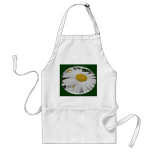 Oxeye Daisy Wildflower Floral Items Standard Apron