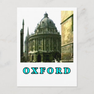 Oxford 1986 snapshot 143 Cyan The MUSEUM Zazzle Gi Postcard