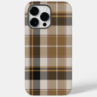 Oxford Black and Tan Plaid