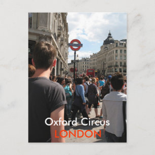 Oxford Circus London UK postcard