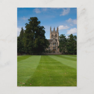 Oxford College Building Postcard