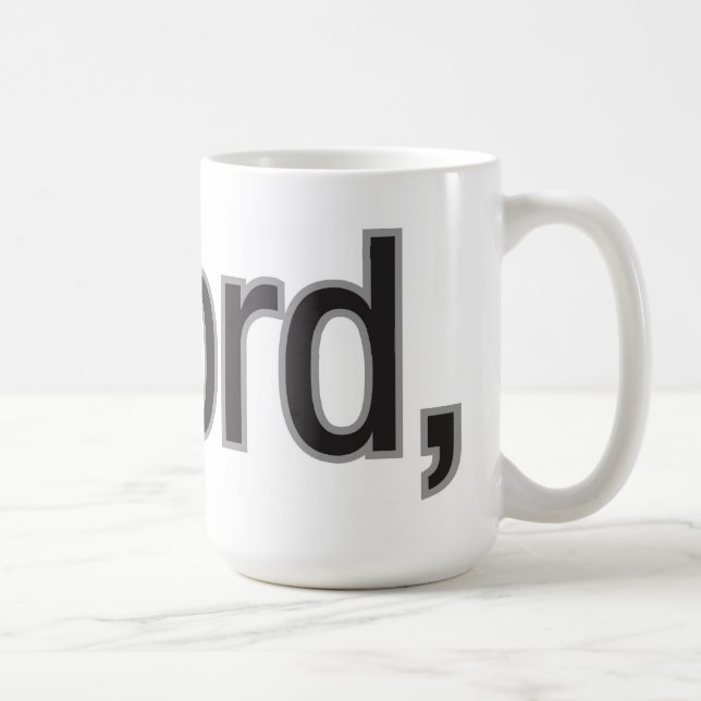 Oxford Comma Mug (Right)