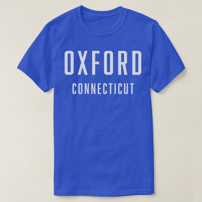 Oxford Connecticut TShirt (Design Front)