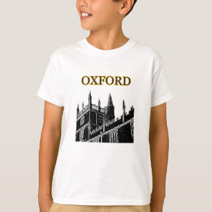 Oxford England 1986 Building Spirals Black jGibney T-Shirt