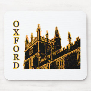 Oxford England 1986 Building Spirals Gold Mouse Pad