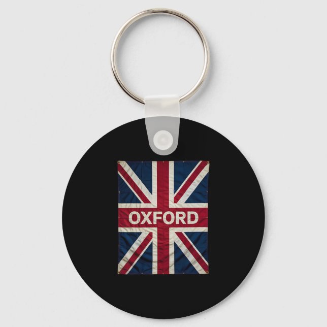 Oxford England Britain Uk History Vacation Souveni Key Ring (Front)