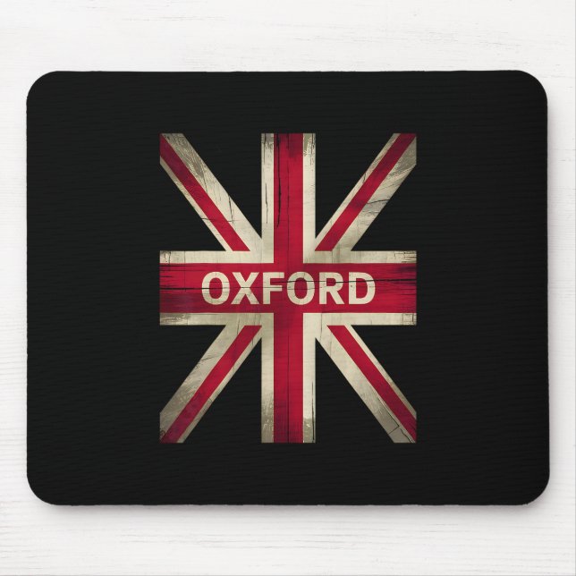 Oxford England Britain Uk History Vacation Souveni Mouse Pad (Front)