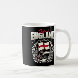 Oxford England Flag Souvenir Oxford Vacation  Coffee Mug