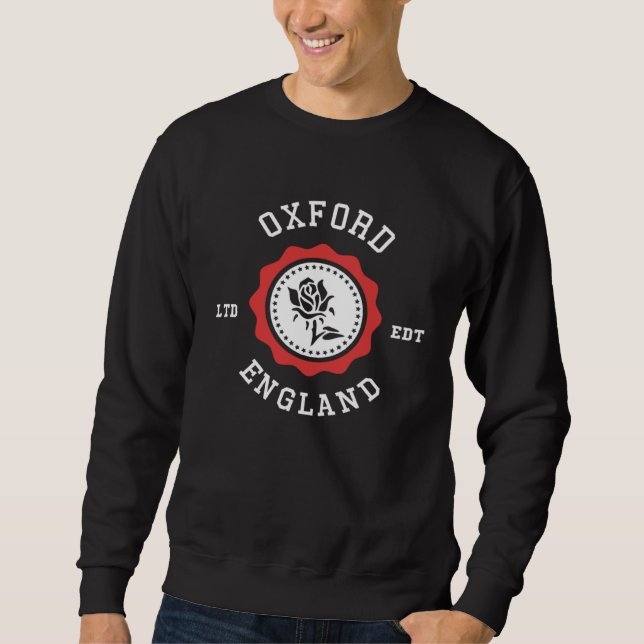 OXFORD England Rose Badge Sweatshirt (Front)