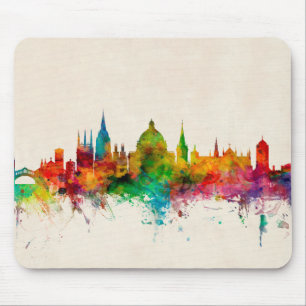 Oxford England Skyline Mouse Pad