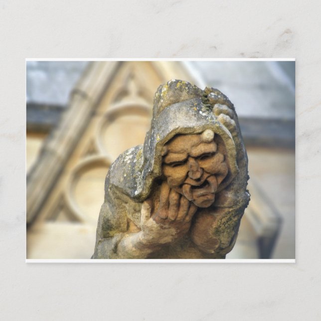 Oxford Gargoyle Postcard (Front)