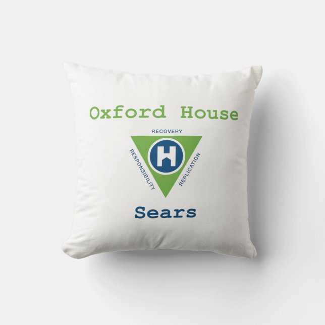 oxford house pillow (Front)