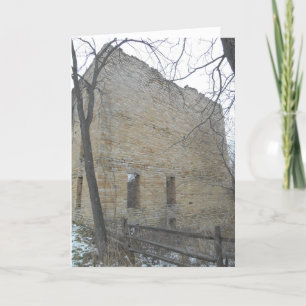 “Oxford Mill Side Windows” Christmas Card