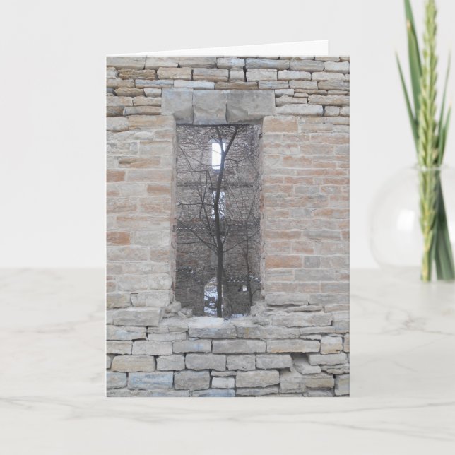 “Oxford Mill Windows” Christmas Card (Front)