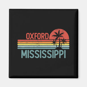 Oxford Mississippi Funny Usa City Trip Home Roots  Magnet