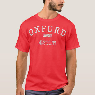 Oxford Mississippi MS Vintage T-Shirt