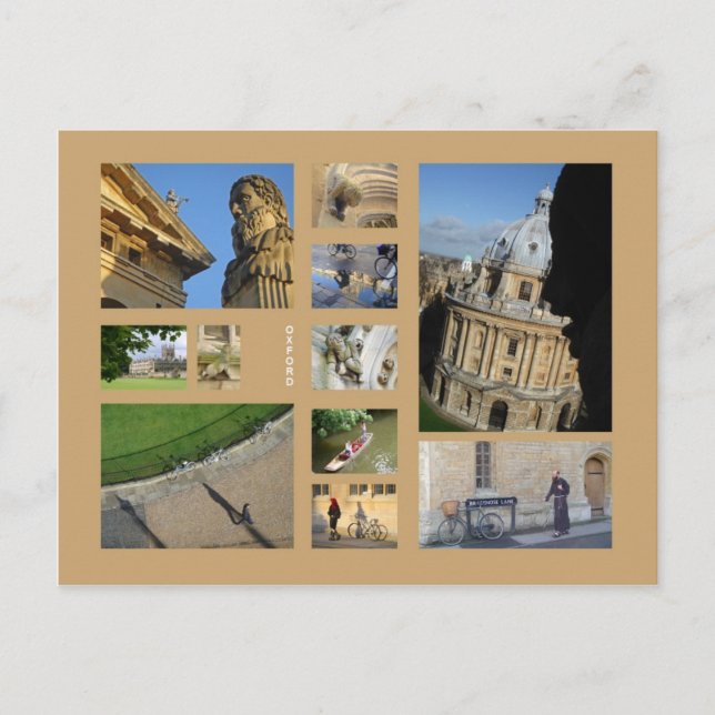 Oxford postcard (Front)