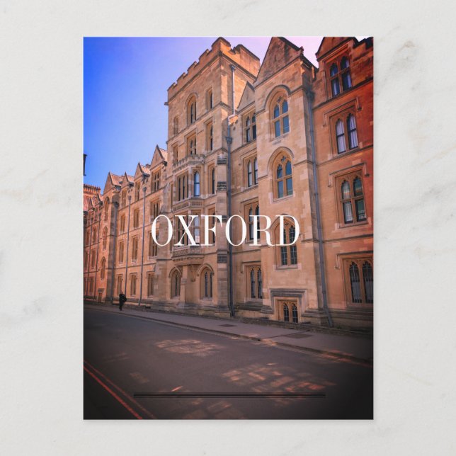 Oxford Postcard (Front)