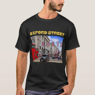 Oxford Street Men's T-shirt in Black