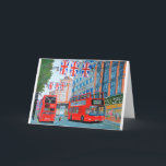 Oxford Street- Queen's Diamond  Jubilee Card<br><div class="desc">Oxford Street- Queen's Diamond  Jubilee</div>