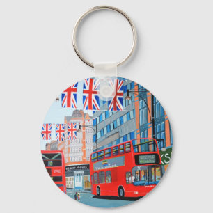 Oxford Street- Queen's Diamond Jubilee Key Ring