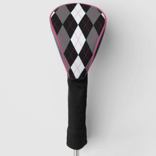 Oxford Tales A Deux Argyle Golf Head Cover