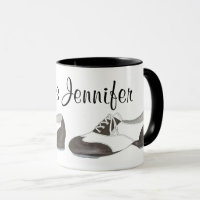 Oxford Tap Shoe Dance Teacher Personalised Tapper