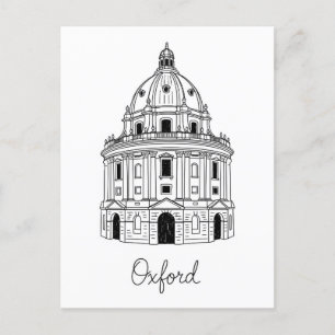 Oxford University Radcliffe Camera England Travel Postcard