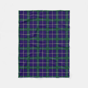 Oxford University Tartan Fleece Blanket