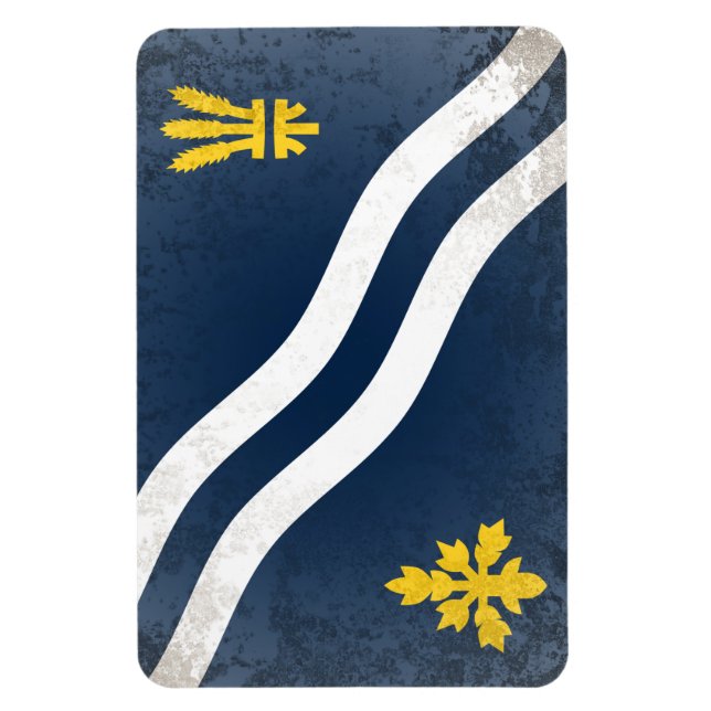 Oxfordshire Magnet (Vertical)