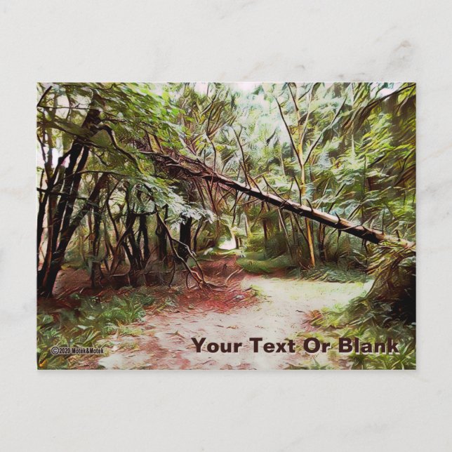 Oxforshire Bridle Path Postcard (Front)