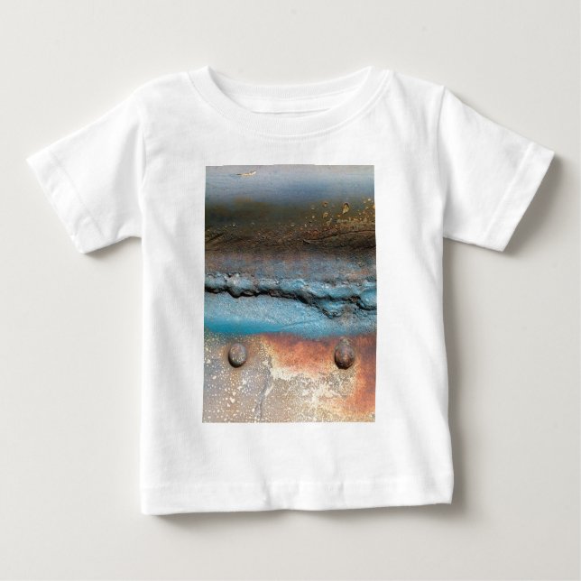 Oxidised Metal Baby T-Shirt (Front)