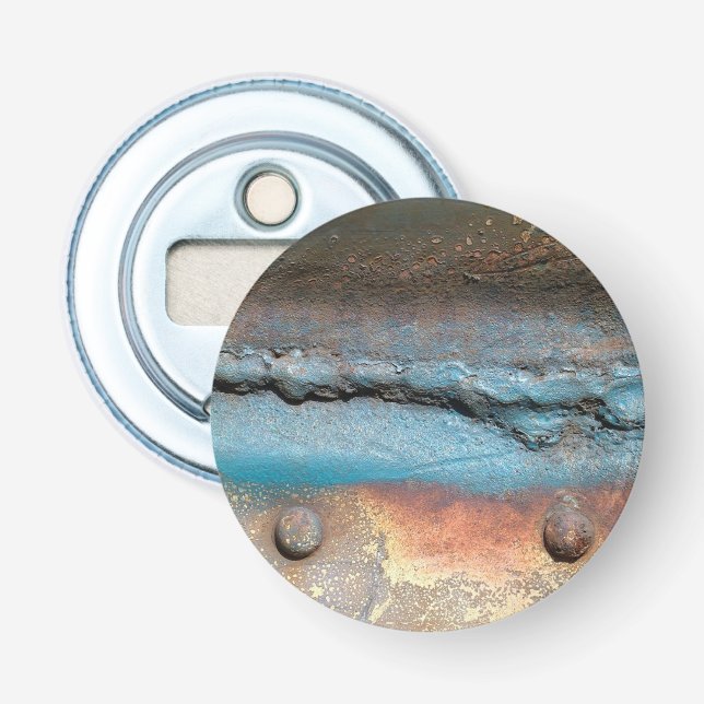 Oxidised Metal Bottle Opener (Front)