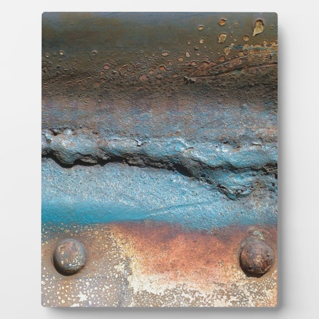 Oxidised Metal Plaque (Front)
